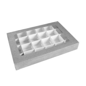 Cup Cake Box With Compartment