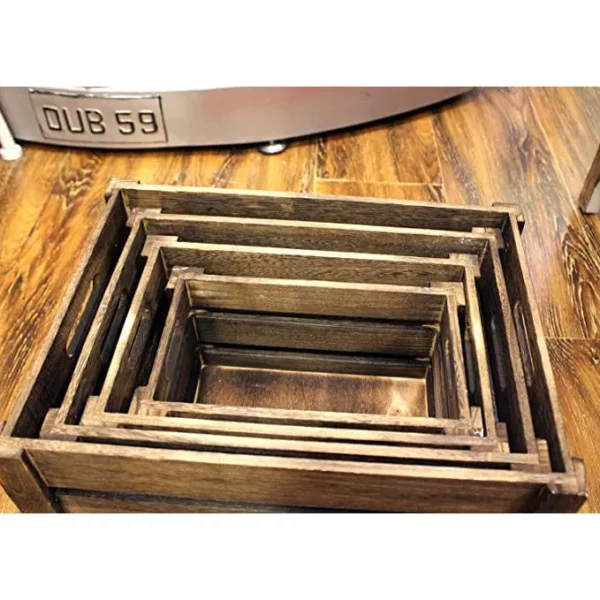 Solid Wood Storage Box - Image 3