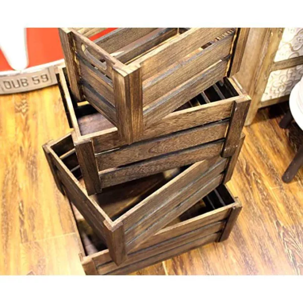 Solid Wood Storage Box - Image 2