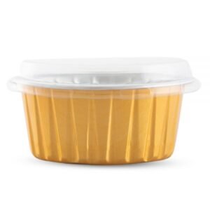 Round Aluminium Container